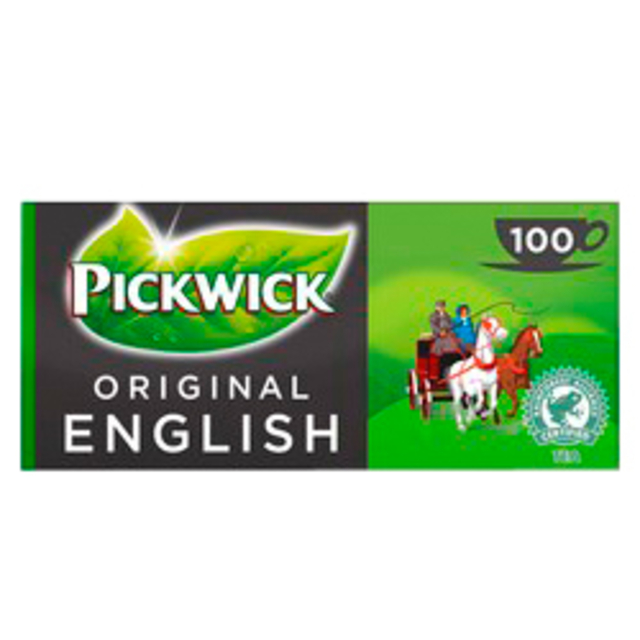 Thee Pickwick engelse melange 100x2gr met envelop Thee Pickwick engelse melange 100x2gr met envelop