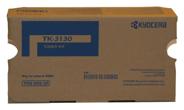 Toner Kyocera TK-3130K zwart Toner Kyocera TK-3130K zwart