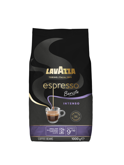 Koffie Lavazza espresso bonen Barista Intenso 1kg Koffie Lavazza espresso bonen Barista Intenso 1kg