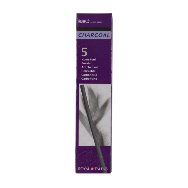 Houtskool Bruynzeel Design zwart 5 stuks