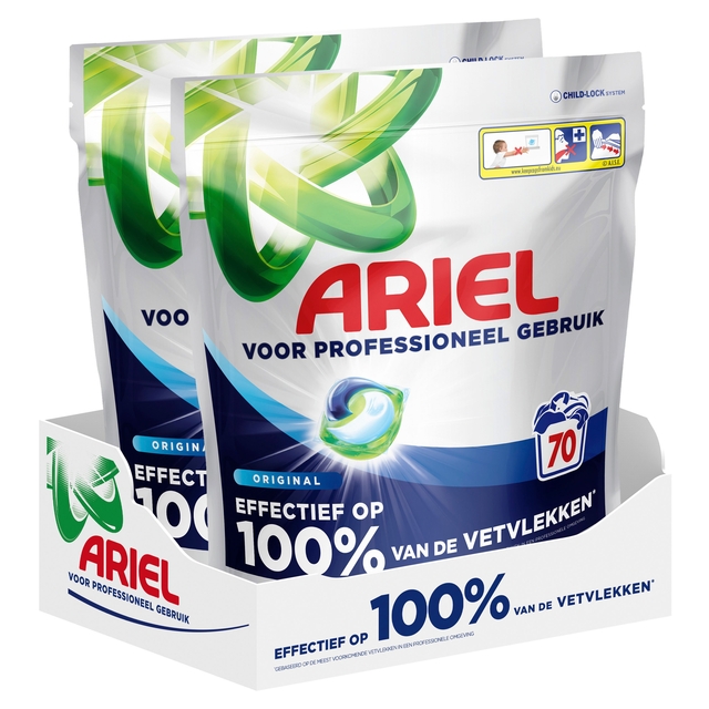 Wasmiddel Ariel prof All-one regular 70 pods