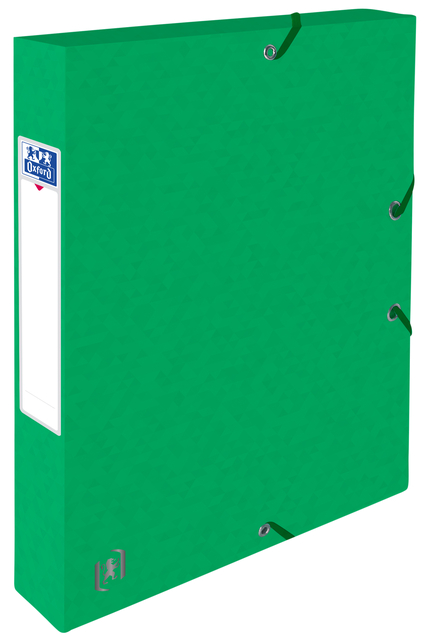 Elastobox Oxford Top File+ A4 40mm groen Elastobox Oxford Top File+ A4 40mm groen