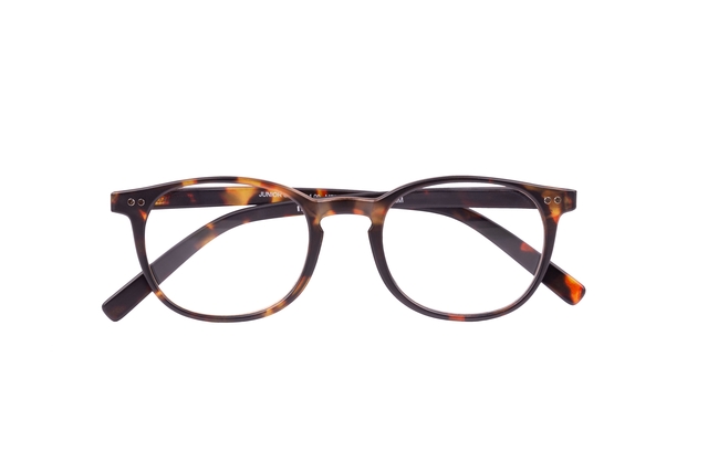 bril, brilmontuur, tortoisebrille, kaarten, korte lens