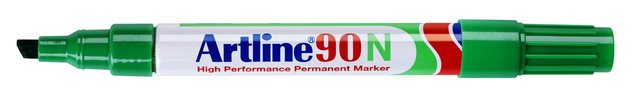 Viltstift Artline 90 schuin 2-5mm groen Viltstift Artline 90 schuin 2-5mm groen