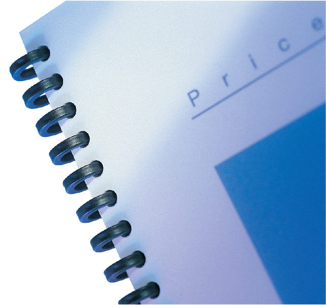 Bindrug GBC Click 34R 8mm zwart 50 stuks Bindrug GBC Click 34R 8mm zwart 50 stuks