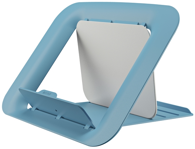 Laptopstandaard Leitz Ergo Cosy verstelbaar recyled blauw Laptopstandaard Leitz Ergo Cosy verstelbaar recyled blauw