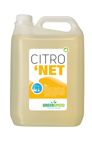 Afwasmiddel Greenspeed Citronet 5 liter Afwasmiddel Greenspeed Citronet 5 liter