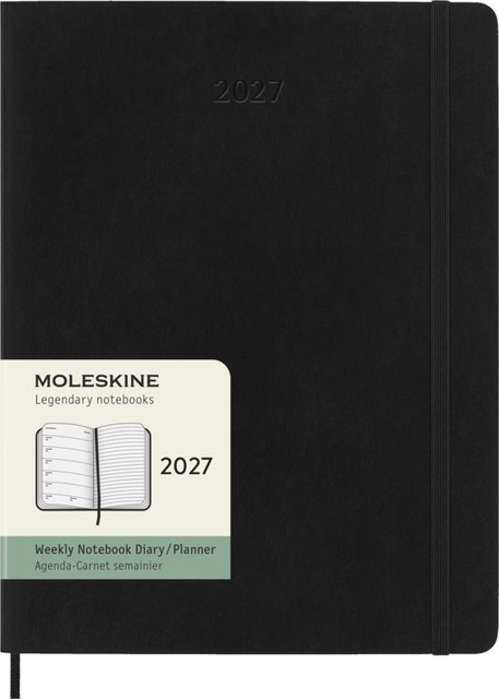 notebook, 2027, moleskine, weekly planner, diary