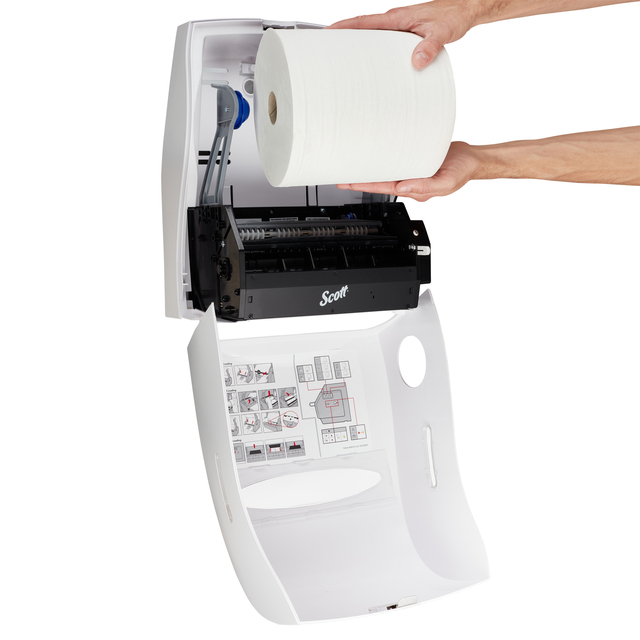 Handdoekroldispenser Kimberly Clark Professional elektrisch wit 9960