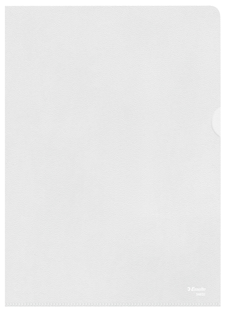 Insteekmap L-model Esselte standaard copy safe PP A4 transparant 100 stuks Insteekmap L-model Esselte standaard copy safe PP A4 transparant 100 stuks