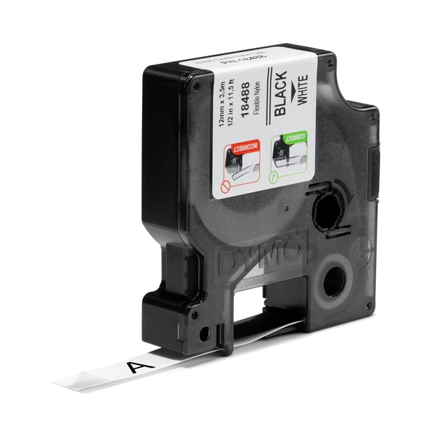 etiketvinder, tape afroller, printer tape, black white, label tape