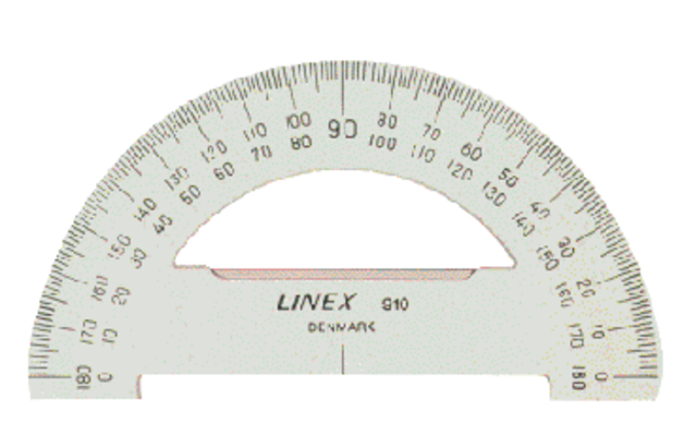 Gradenboog Linex 910 diameter 10cm 180graden transparant Gradenboog Linex 910 diameter 10cm 180graden transparant