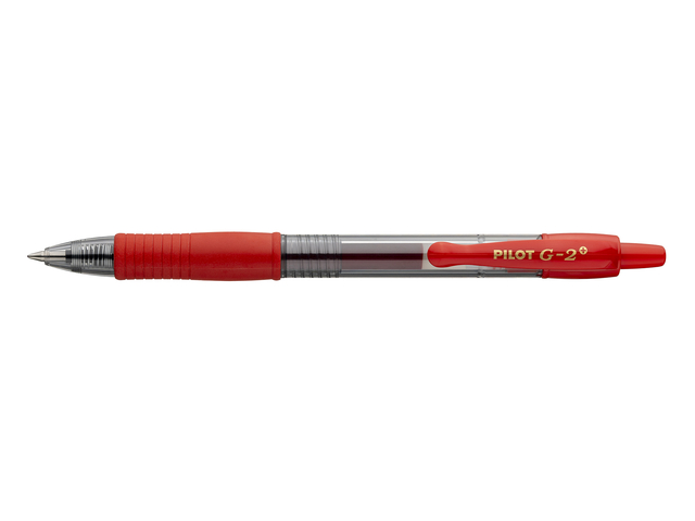 Gelschrijver PILOT G-2 + medium rood