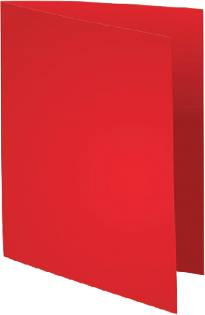 Vouwmap Exacompta Forever A4 170gr rood 100 stuks Vouwmap Exacompta Forever A4 170gr rood 100 stuks