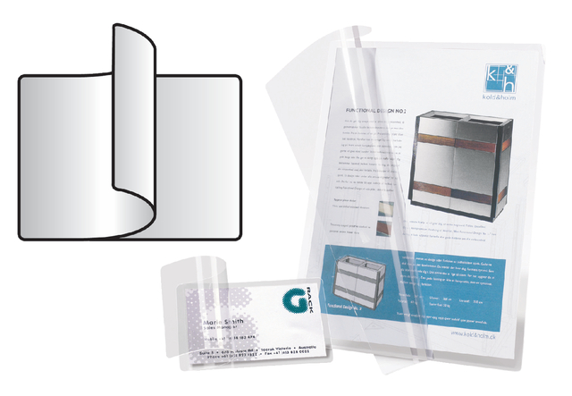 Lamineerhoes Djois 66x100mm 10 stuks Lamineerhoes Djois 66x100mm 10 stuks