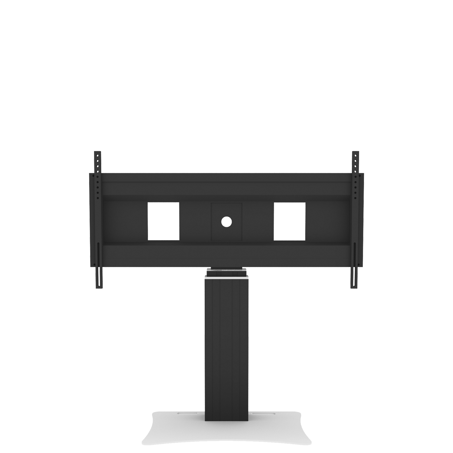 Elektrisch in hoogte verstelbare XL monitorstandaard, 50 cm slag