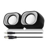 Eminent 2.0 Stereo speakerset voor pc en laptop, voeding via USB Eminent 2.0 Stereo speakerset voor pc en laptop, voeding via USB