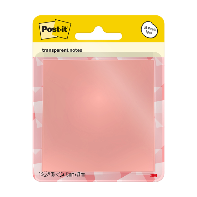 post-it, notes, transparent, sticky, pink