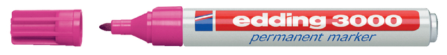 Viltstift edding 3000 rond 1.5-3mm roze Viltstift edding 3000 rond 1.5-3mm roze