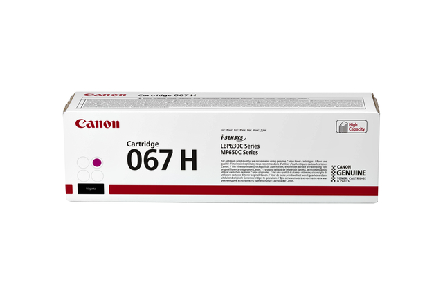 Tonercartridge Canon 067H rood Tonercartridge Canon 067H rood