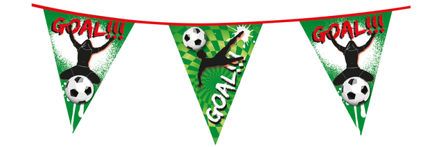 bunting, flags, soccer, pattern, green