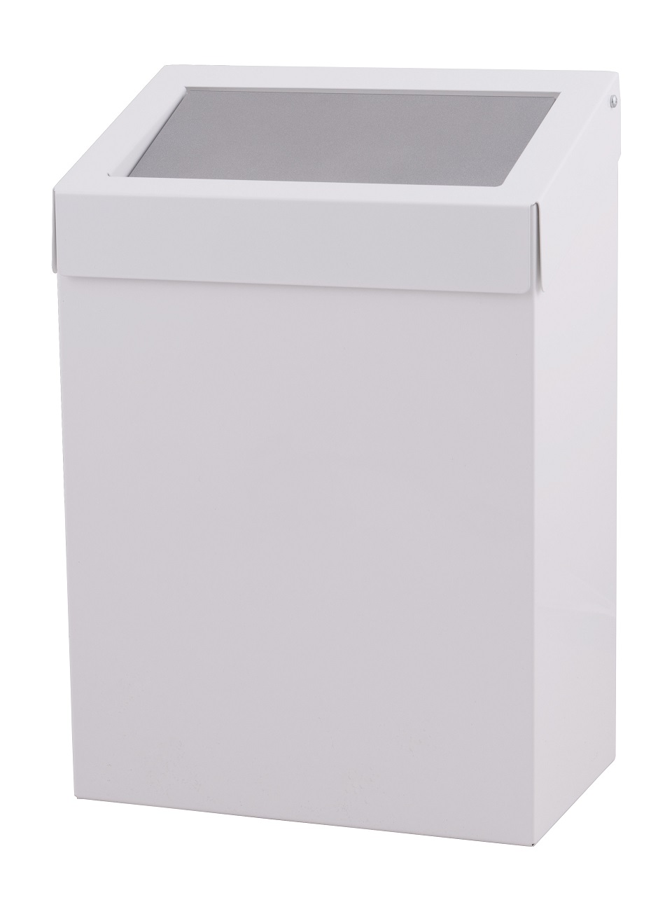Dutch Bins Afvalbak gesloten Metaal Wit 20ltr