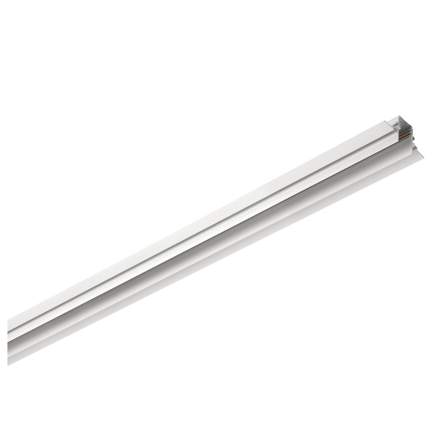 2m inbouwrail, 48V TRACK, wit, DALI