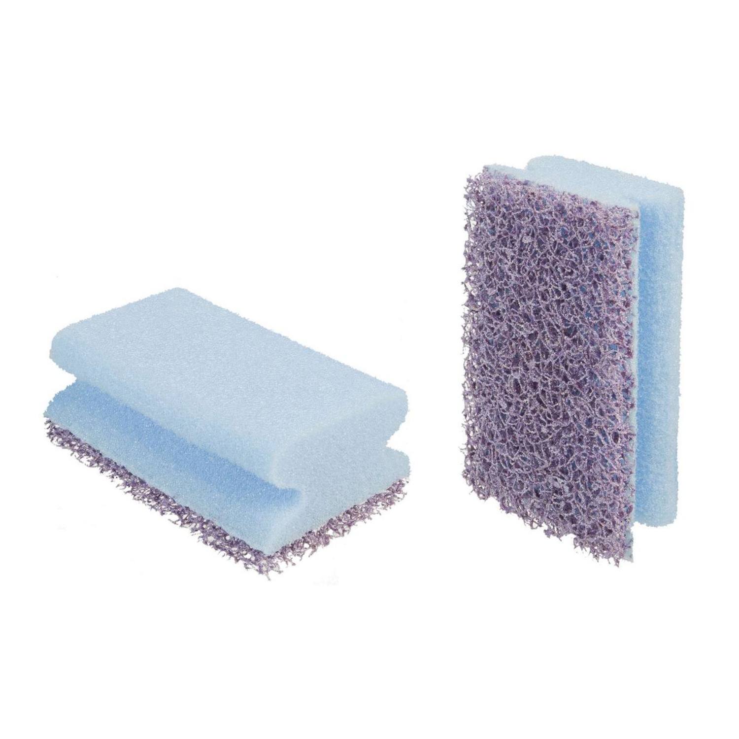 3M HACCP gecertificeerde spons Blauw-Paars doos 8x6 stuks