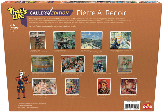 Puzzel That's Life Gallery Edition: Pierre 1000 stukjes