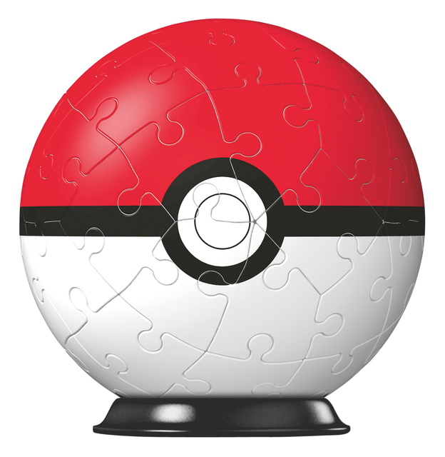 3D puzzel Ravensburger Pokemon Pokeball 54 stuks