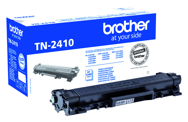 Toner Brother TN-2410 zwart Toner Brother TN-2410 zwart