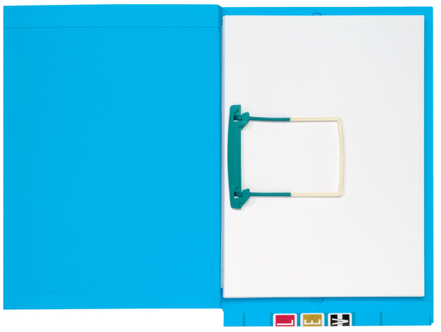 Clipexmap Djois Secolor A4 lateraal blauw Clipexmap Djois Secolor A4 lateraal blauw