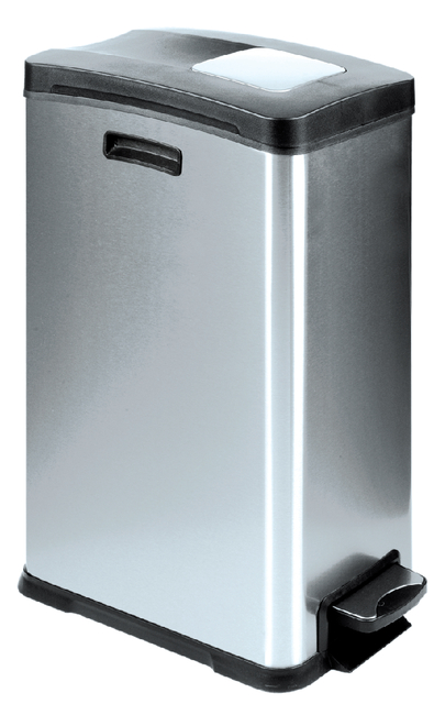 Pedaalemmer EKO Rejoice 30 liter mat rvs Pedaalemmer EKO Rejoice 30 liter mat rvs