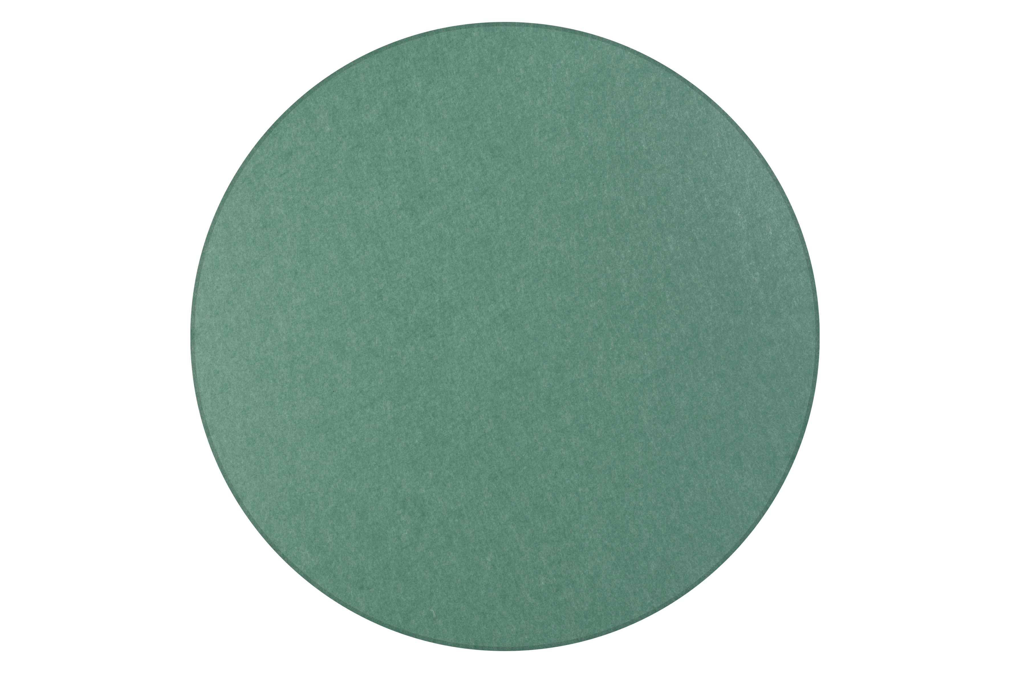 Akoestisch PET-vilt rond plafondpaneel, petrol groen - Ø120 cm Akoestisch PET-vilt rond plafondpaneel, petrol groen - Ø120 cm