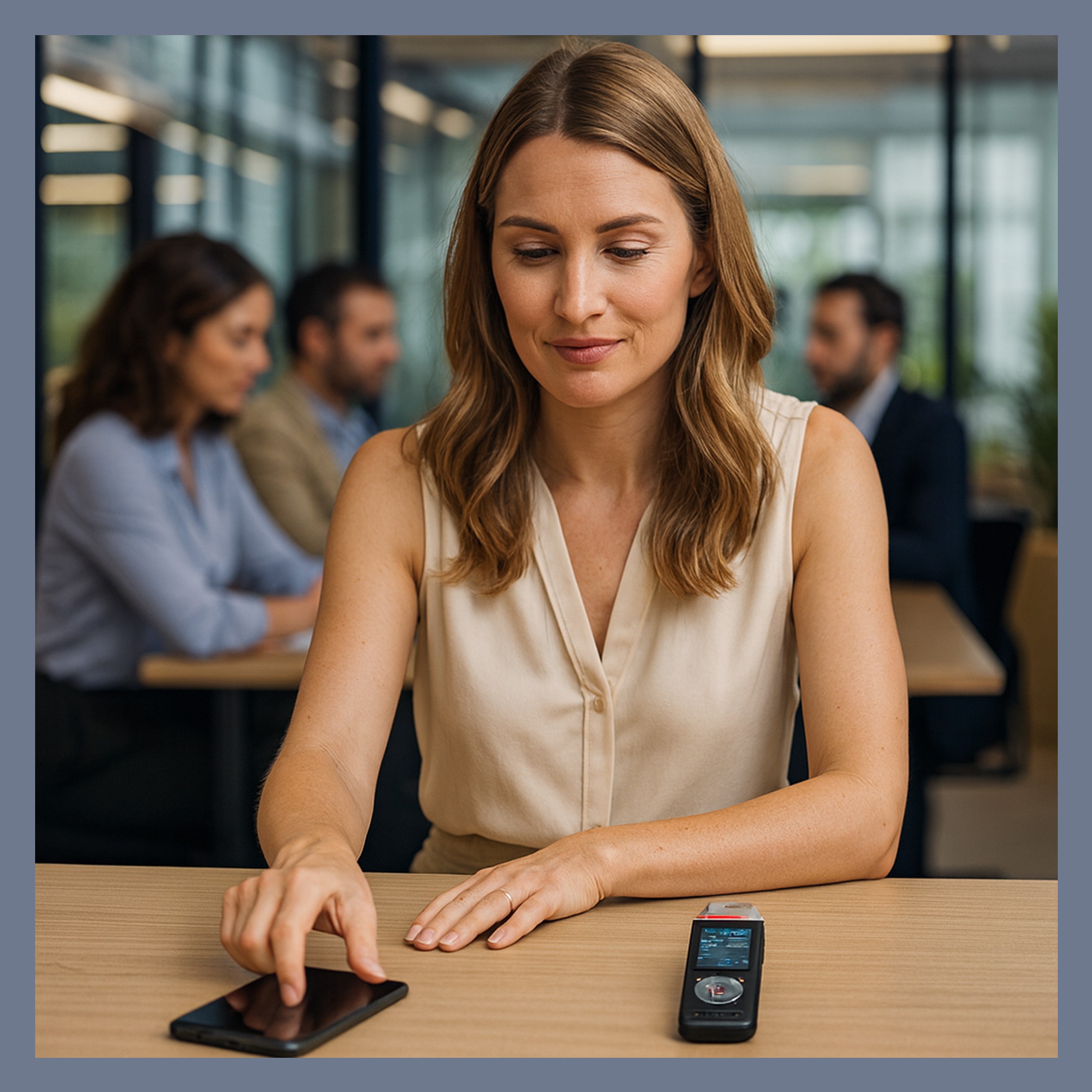 Voice recorders vs. smartphone apps: Waarom een dicteerapparaat voor jou handig kan zijn