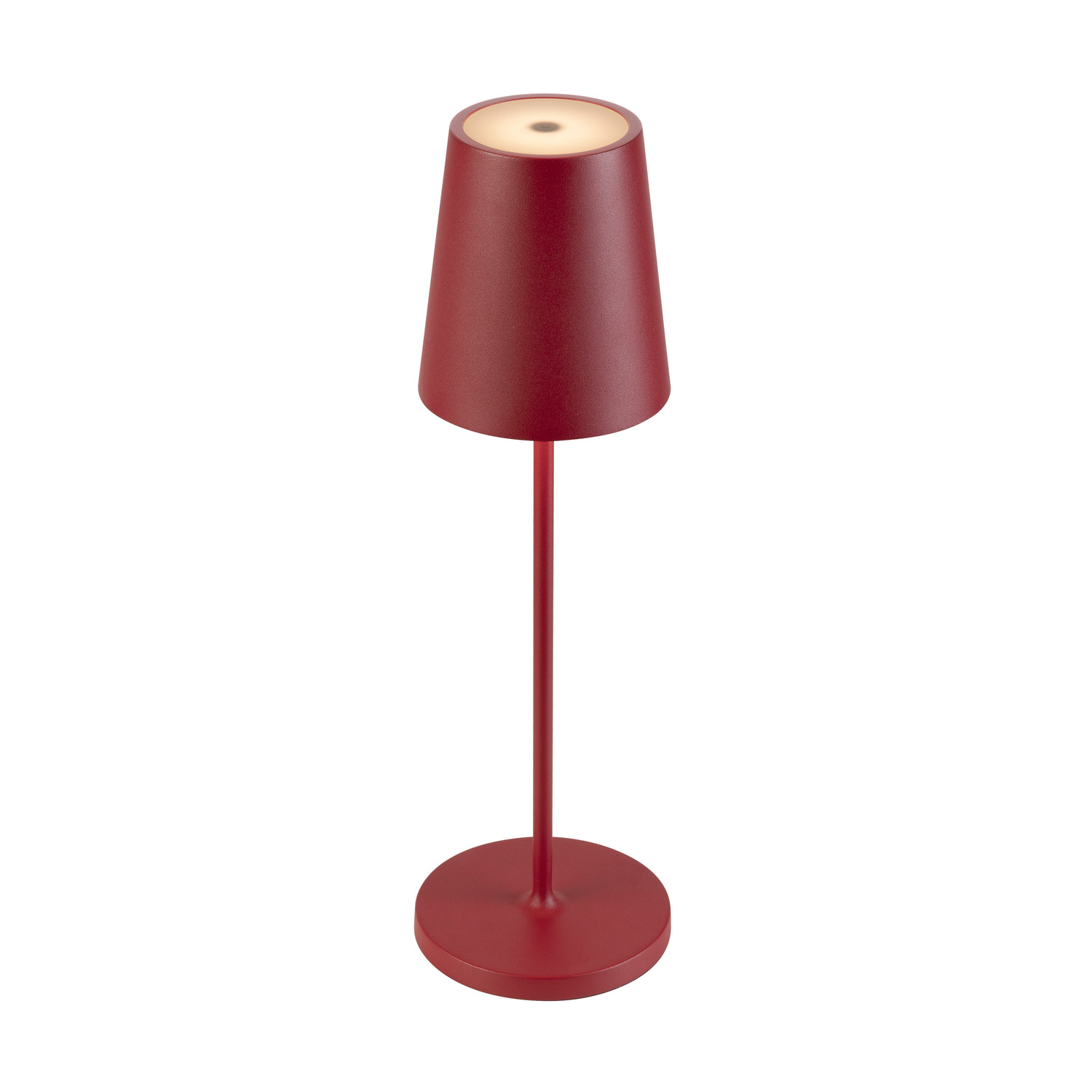 VINOLINA TWO tafel ac. rood 1xLED 2200/2700/3000K