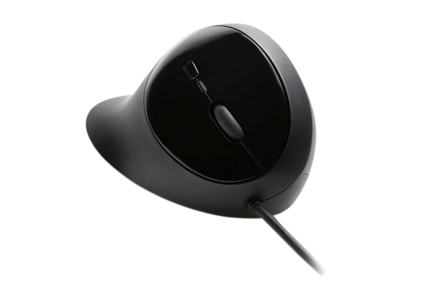 Muis Kensington pro fit ergo bedraad zwart