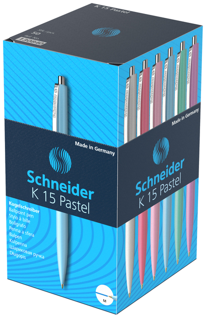 k15 pastel, pastel potlood, balpennen, HB-tekst, made in germany