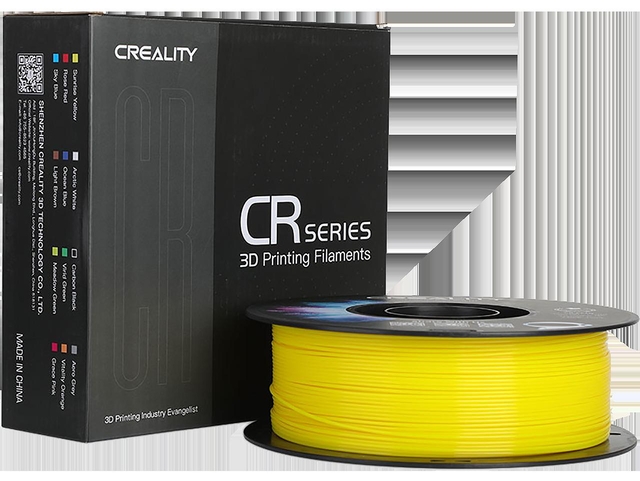 3D Filament Creality PETG 1.75mm geel 1kg 3D Filament Creality PETG 1.75mm geel 1kg
