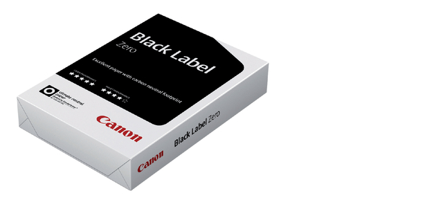 Kopieerpapier Canon Black Label Zero A4 75gr wit 500 vel Kopieerpapier Canon Black Label Zero A4 75gr wit 500 vel