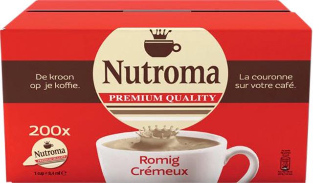 Koffiemelkcups Nutroma 200x7.5gr Koffiemelkcups Nutroma 200x7.5gr