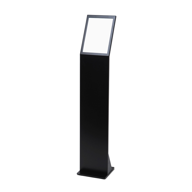 vloerstander, verlichtingskiel, LED-licht, kiosk, standaard