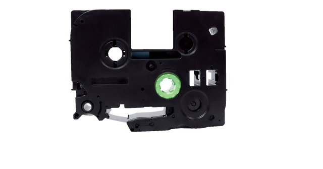 Labeltape Quantore TZe-251 24mmx8m zwart op wit
