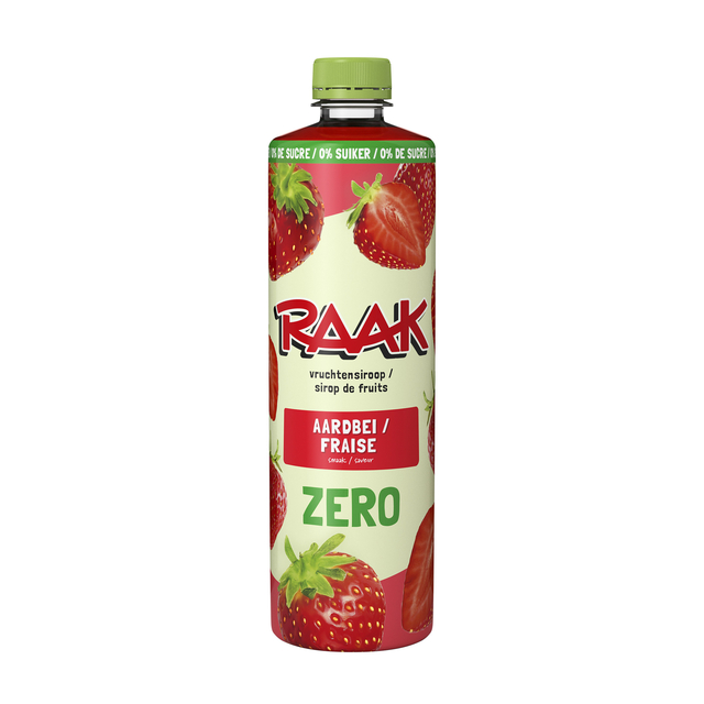 drink, aardbei, fruit juice, zero calorie, plastic bottle