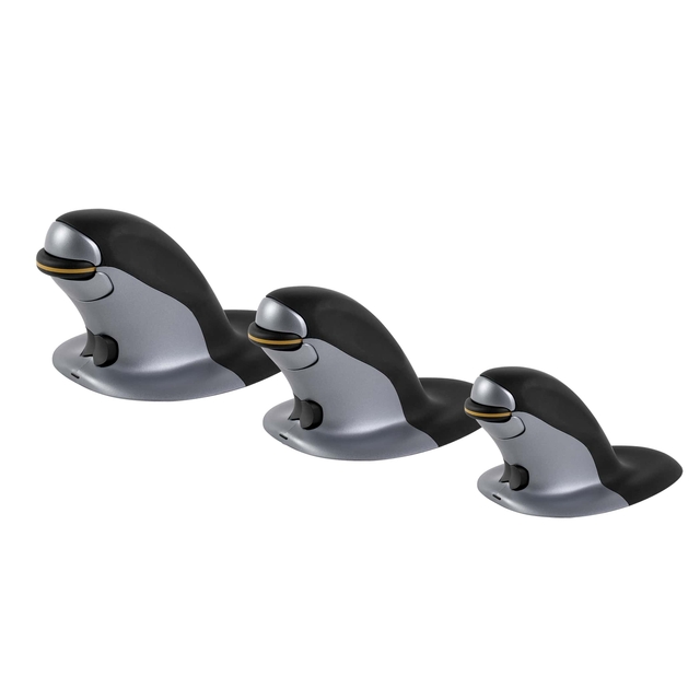Ergonomische muis Fellowes Penguin draadloos medium