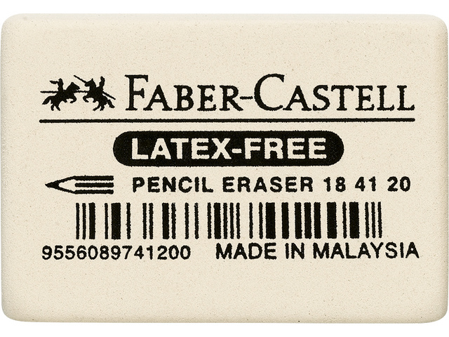 pencil eraser, latex-free, eraser, wood/latex-free eraser, Made in Malaysia