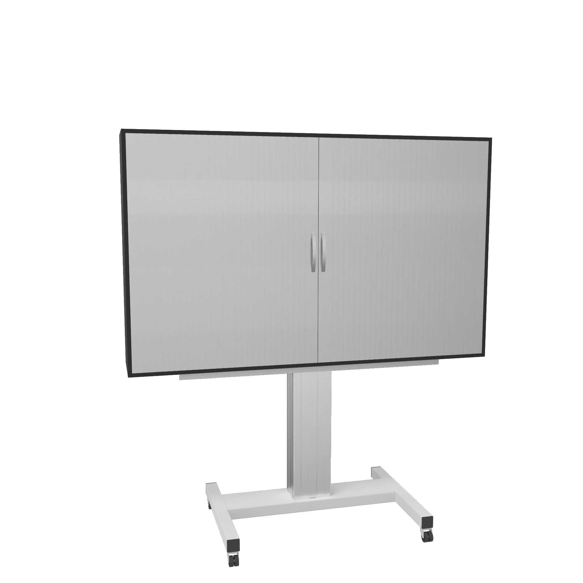 Verrijdbaar, elektrisch hoogte verstelbaar TV kast 199-249 cm voor 60 tot 65 inch schermen