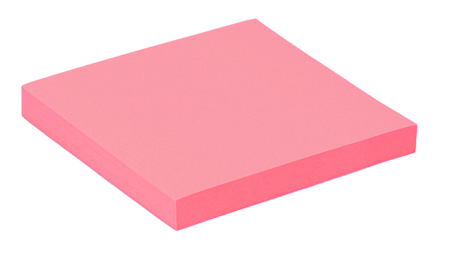 Memoblok Quantore 76x76mm roze 100 vel Memoblok Quantore 76x76mm roze 100 vel