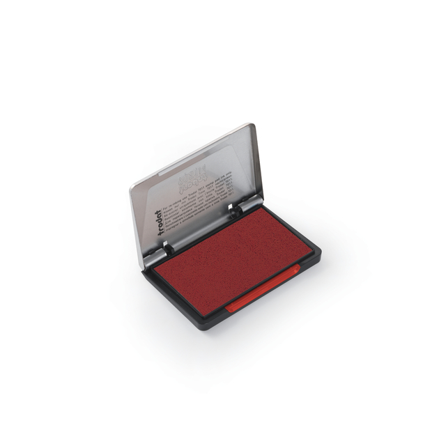 Inktkussen Trodat metaal 9051M 90x50mm rood