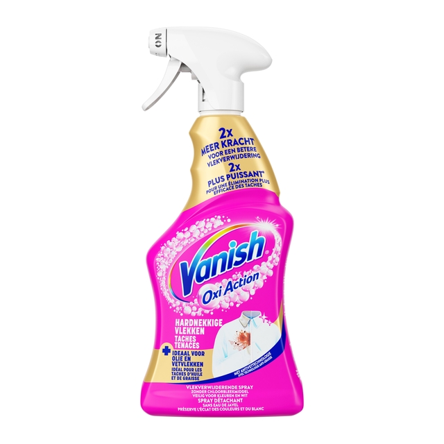 Vlekkerverwijderaar Vanish Oxi Action Tough Stains 500ml Vlekkerverwijderaar Vanish Oxi Action Tough Stains 500ml